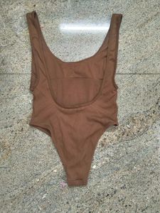 Zara Brown Bodysuit