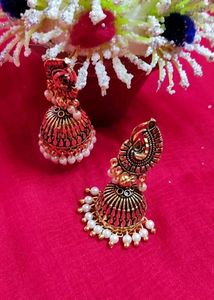Stock Clearance Sale On Golden Jhumki 🥳🎉❤