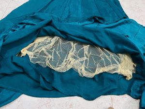 Elegant Teal Ethnic Gown never wear