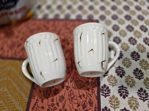 Rustic Ceramic Coffee Mugs (Set of 2)