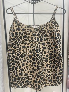 Brave Soul London Leopard Print Cami Top
