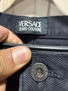 Versace Jeans Couture Vintage 90’s Black Denim