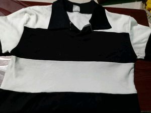 Classic Striped Polo Shirt