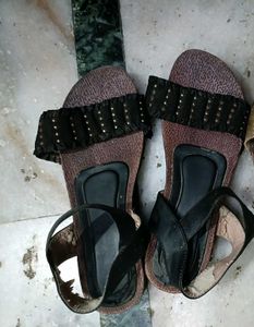 Worn Flats &amp; Sandals