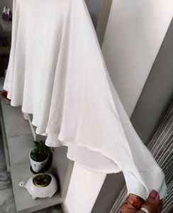 ZARA Chic White Flowy Top