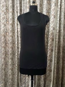 Basic Black Racerback Tank Top