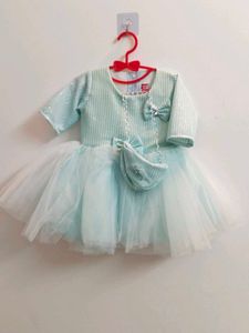 Brand New Baby Girl Dress with Matching Purse
