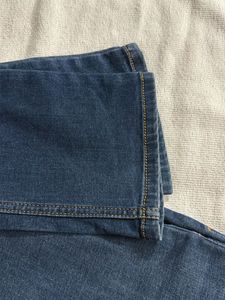 Blue Denim Jeans with Sparkly Detail