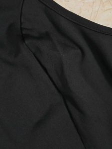 Chic Black Sleeveless Vest Top