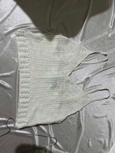 Crocheted Halter Top