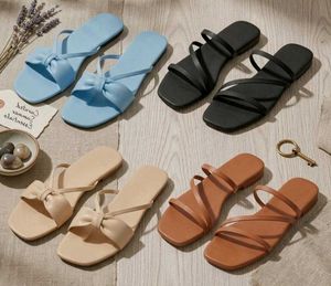 Stylish Flat Sandals - Multiple Colors