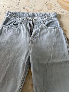 Light Wash Wide Leg Jeans