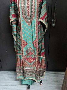 Stylish Printed Kaftan Kurta