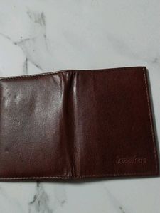 Shrerleather Classic Brown Leather Bifold Wallet