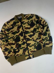 A Bathing Ape Camo Bomber Jacket