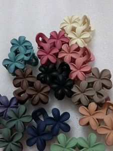 Cute Flower Hair Clips Set