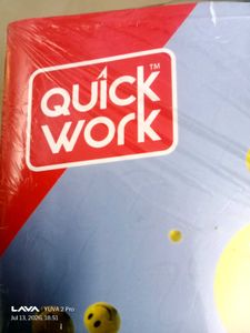 Quickwork Notebook - Unruled Pages