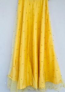 Vibrant Yellow Lehanga Choli Set