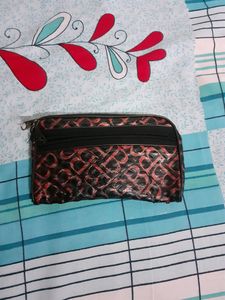 Black Women's Purse Girls Wallet Small Clutches