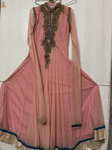 princess Pink Embroidered Gown💘💘