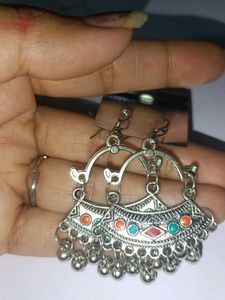 combo Boho Multi-Color Stone Earrings
