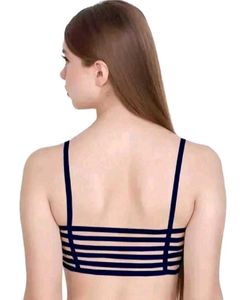 White Blue Everyday Bra