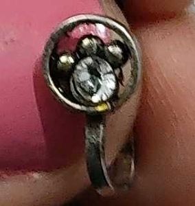 Sparkling Silver nose Ring