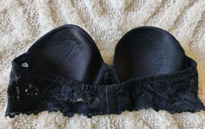 Lormar Italian lace strapless push-up bra