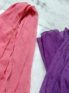 Ombre Pink &amp; Purple Dupatta