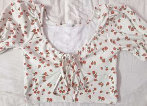 Floral Crop Top