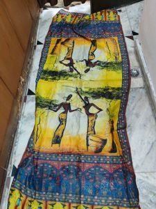 Silk brand printed multi colour women duppata