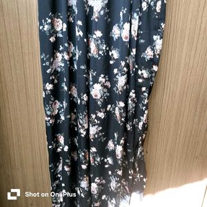 Floral Print Maxi jump suit  Dress