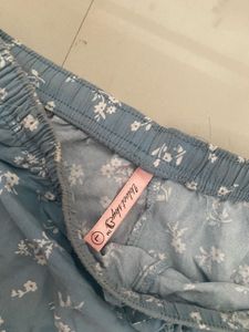Cozy Floral Pajama Shorts