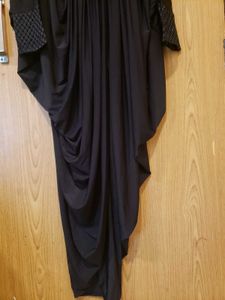 New Mermaid shape Elegant Black Abaya Dress