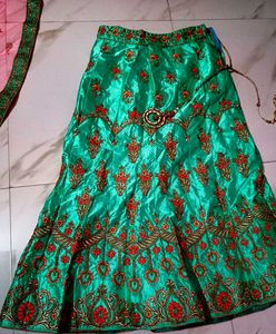 Embroidered Lehenga Skirt