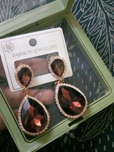 Elegant Teardrop Crystal Earrings
