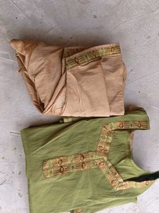 Beautiful Green Kurta Set