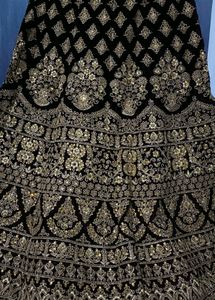 Heavy Kundan Work with Zaari Embroidery  Lehenga
