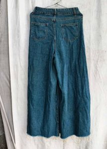 Wide Leg Denim Jeans