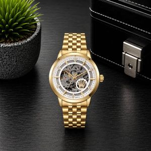 Automatic Skeleton Mechanical Watch