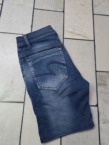 Blue Denim Shorts