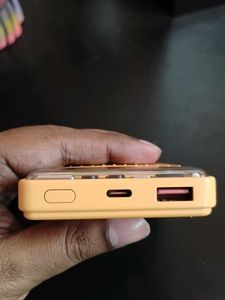 Portronics power bank charges 50% 22.5w