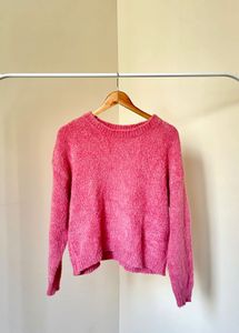 Strawberry Milk Knit Sweater