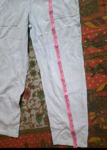 🔥Weekend sale 🔥Light Wash Denim dungree