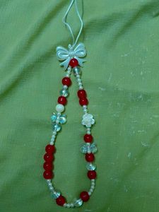 Beaded charms strap