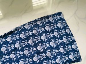Beautiful Navy Blue Printed Kurta