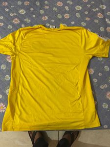 Men's Yellow Nike Soccer Jersey