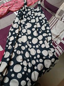 Chic Polka Dot Maxi Dress