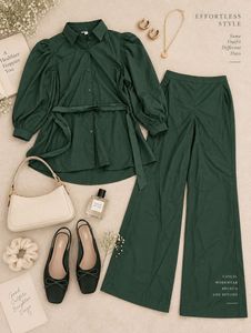 🌿Forest green co-ord set 🌿