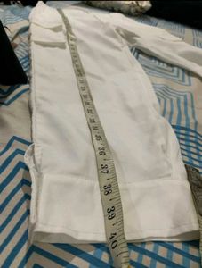 White Cargo Pants